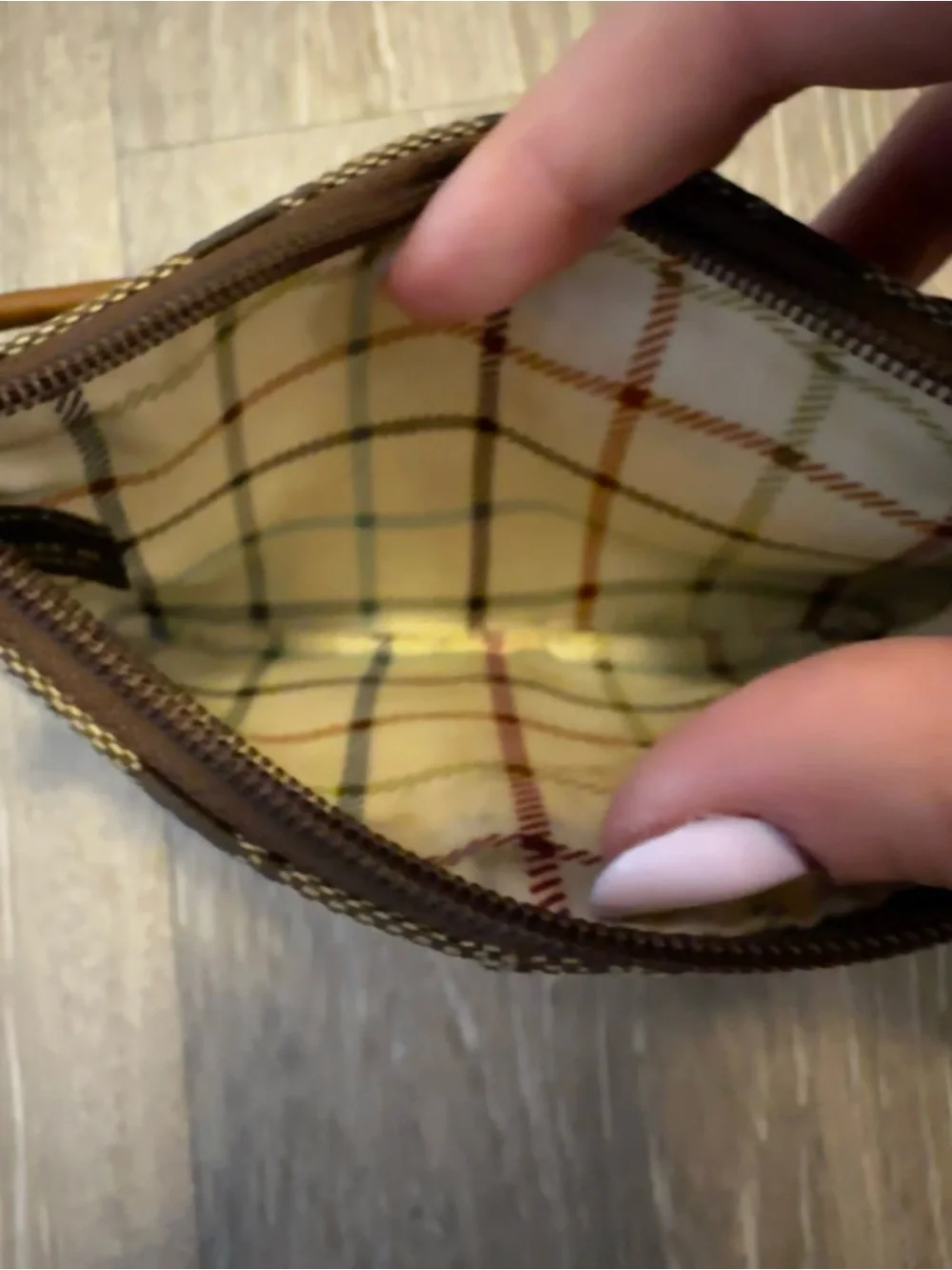 Vintage Coach Wristlet - Picture 3 of 4
